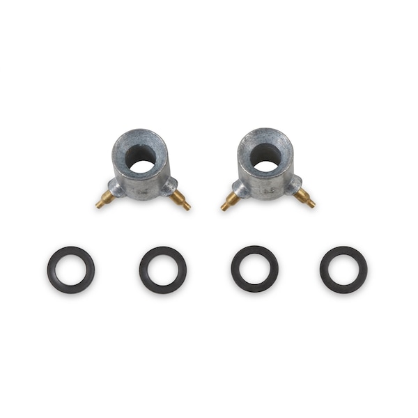 Holley For Use W/ Holley Model 4150/4160/4500 Carburetors, W/ Set of 2 0.035" Tube Type Nozzle and 4 Gskts 121-35 - main